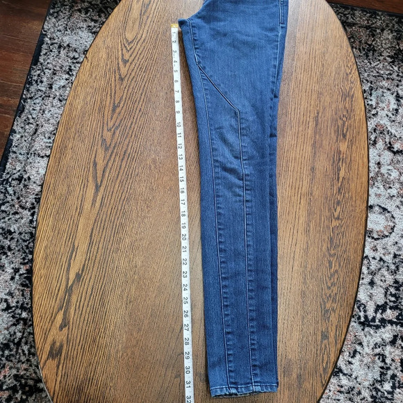 Volcom Pistol Denim Legging Dark Wash Jeans Size Junior's 7 - Picture 8 of 13